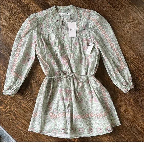 NWT Joie Challensia Cotton Dress - Picture 2 of 6